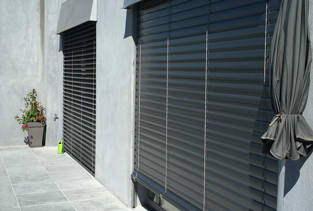 Installation brise soleil orientable